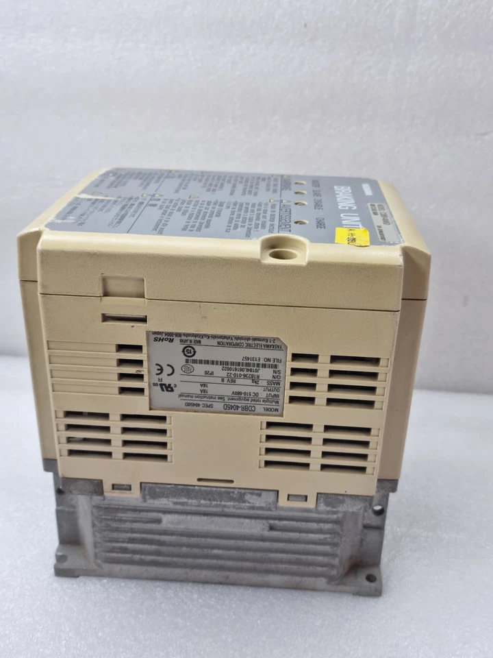 Yaskawa CDBR-4045D Dynamic Brake Unit 400V 45 kW Inverter Brake Module